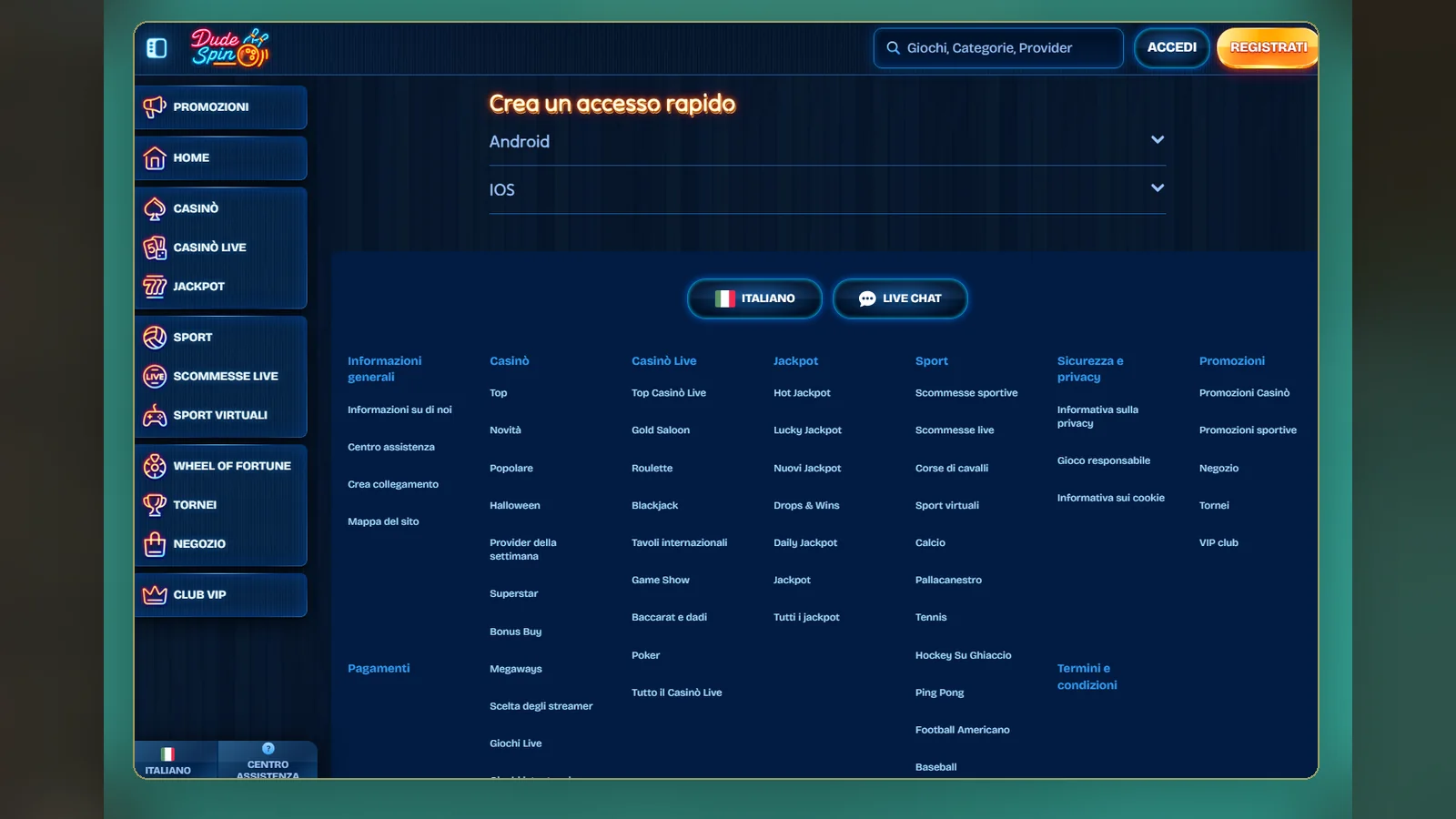 Dudespin app