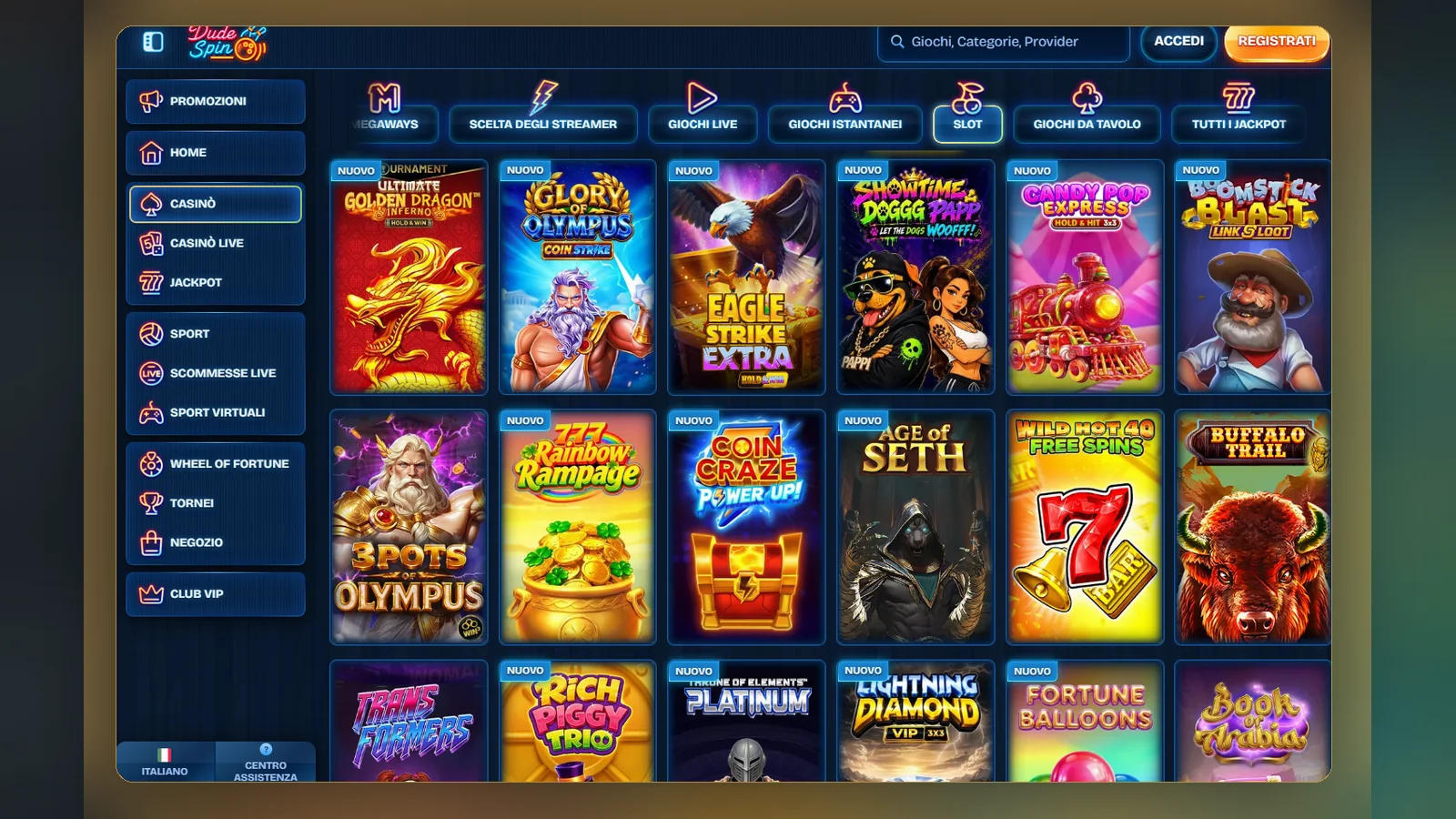 Dudespin slot